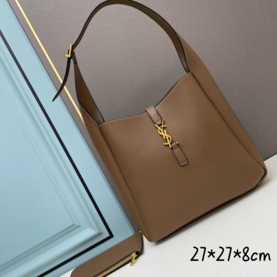 cheap quality YSL Hobo Rose Coffee